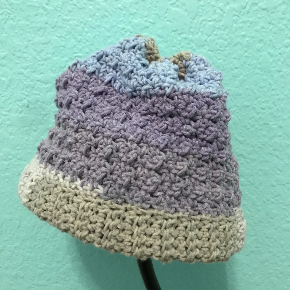 Crochet baby hat